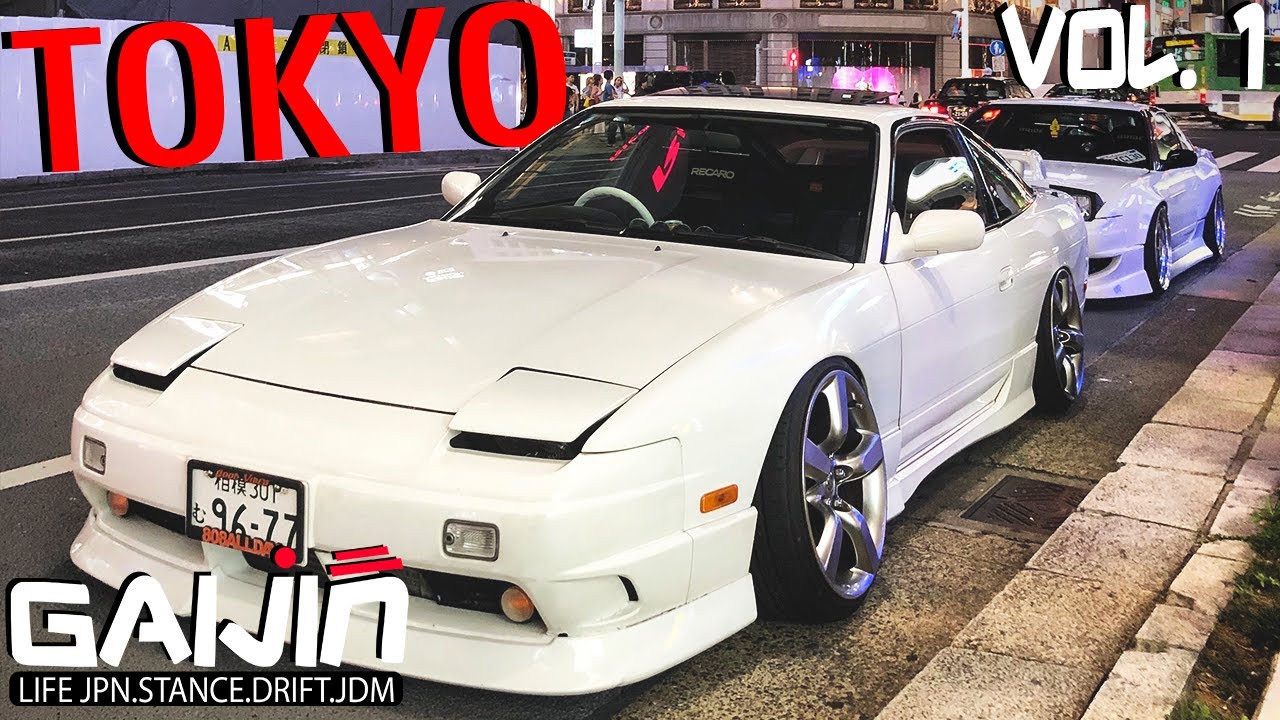 GAIJIN 2 (vol.1) Первый день в Японии. Вечерний круиз по Токио на 180SX!
