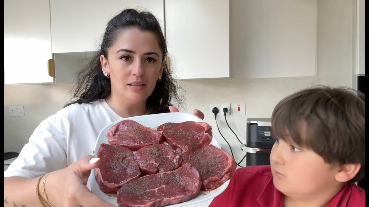 Biftek nasıl pişirilir? BIAB TIRNAK! BAKIM VE YEMEK GÜNÜ #günlükvlog