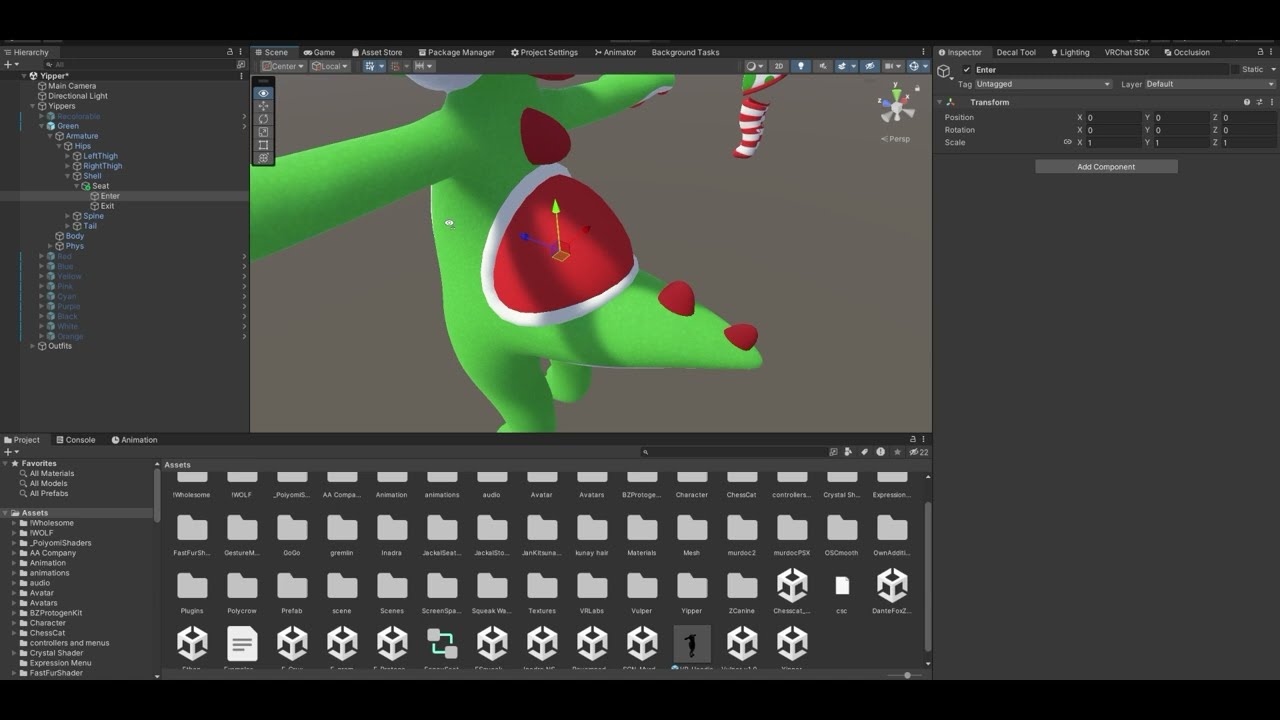 Полное руководство по размещению мест на аватарах 🎮 Учебник по VRChat в Unity