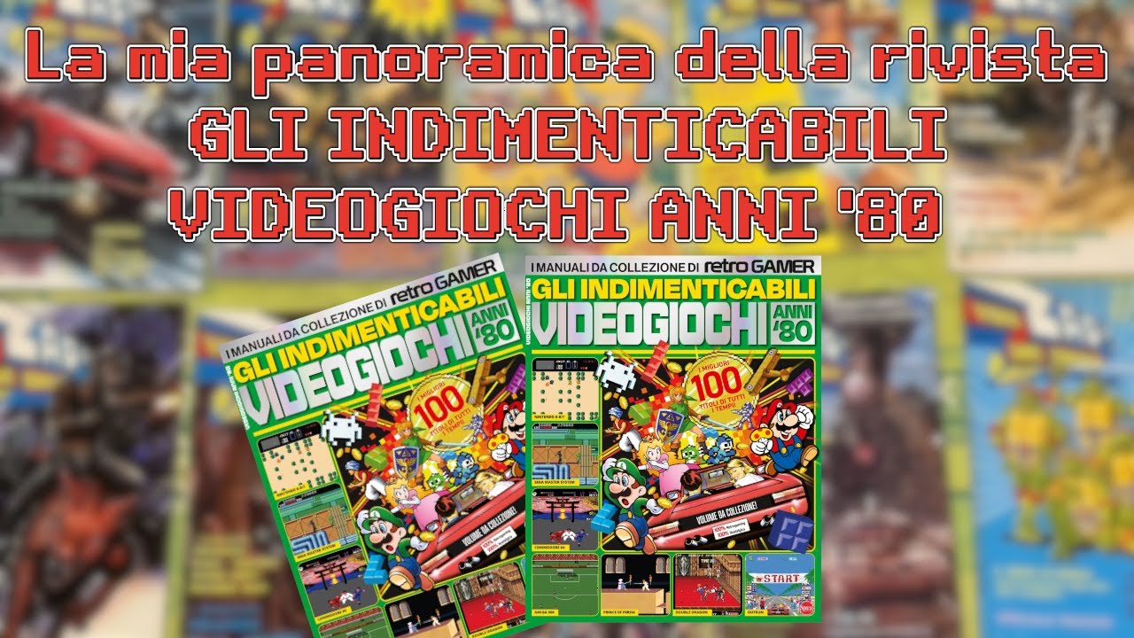 I Manuali del Retrogamer: Gli indimenticabili videogiochi anni 80. #pacman #rtype #outrun