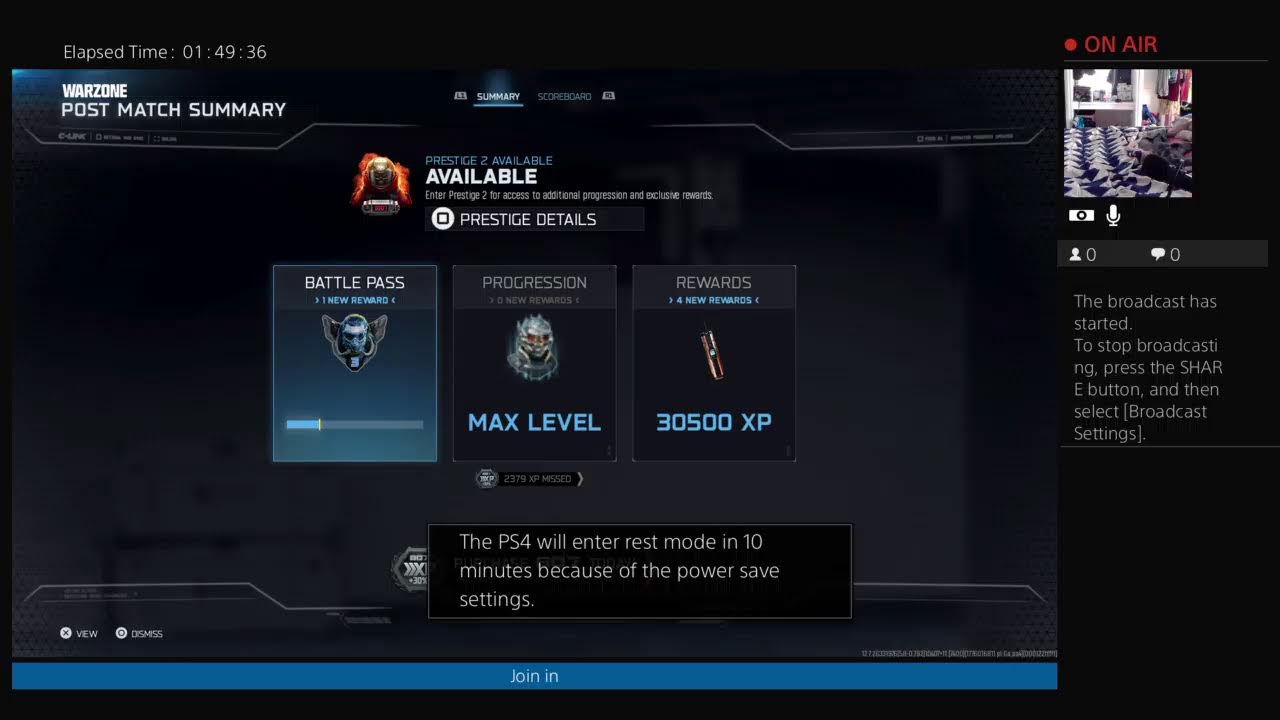 tommymartin500's Live PS4 Broadcast