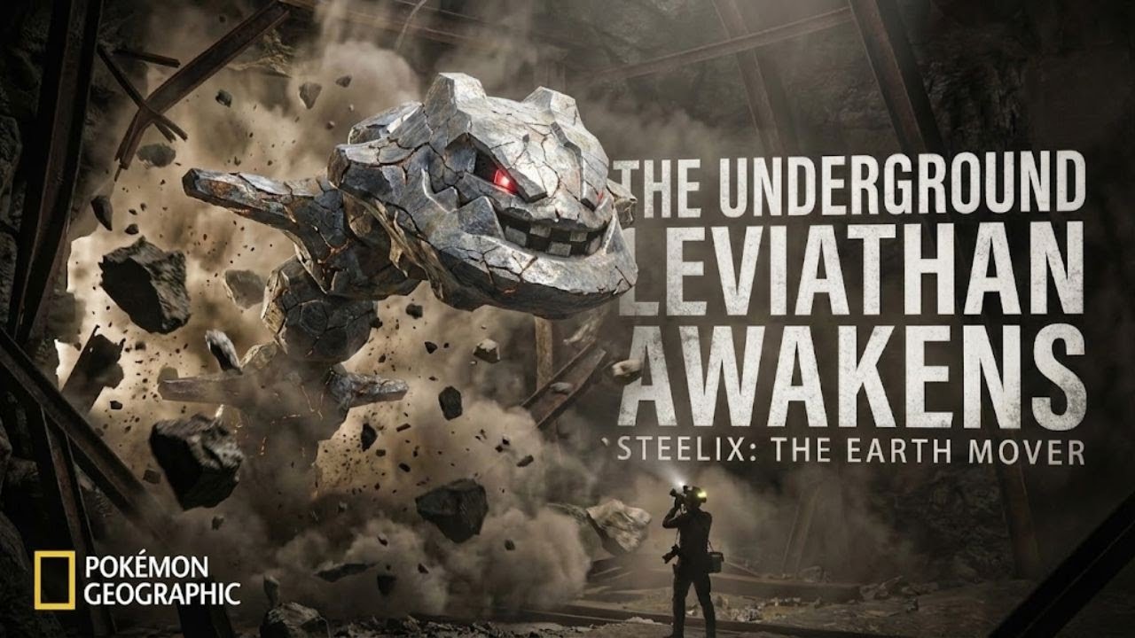 NatGeo: Steelix | The Living Earthquake Beneath Your Feet – Real Life Pokémon Documentary