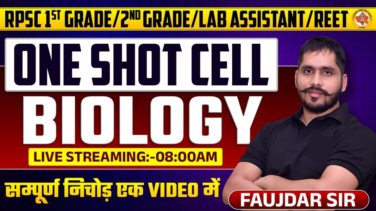 Revolutionize Your Understanding of ONE Shot Cell Biology! @FAUJDARACADEMY