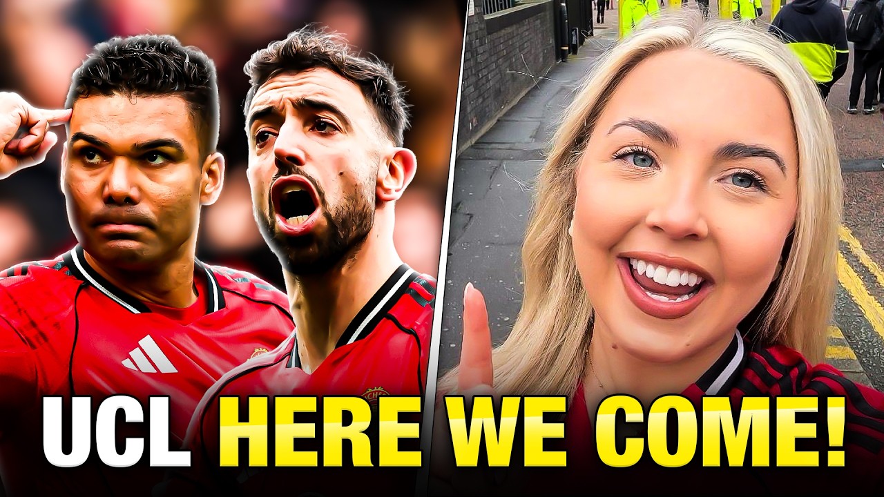 BRUNO PLAYER OF THE YEAR! Man United vs Aston Villa Vlog