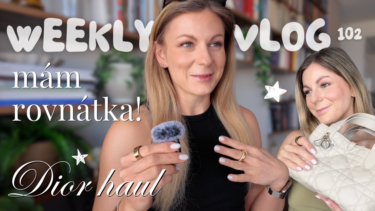 vlog: žiju si svůj DIOR high life 😇 rande & selfcare s manželem 😅 hodně povídání & ROVNÁTKA?!😬