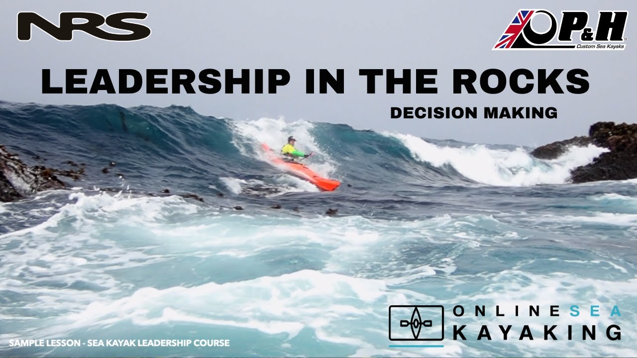 Leadership in Rocks | Decision Making #kayaking #sea #seakayak