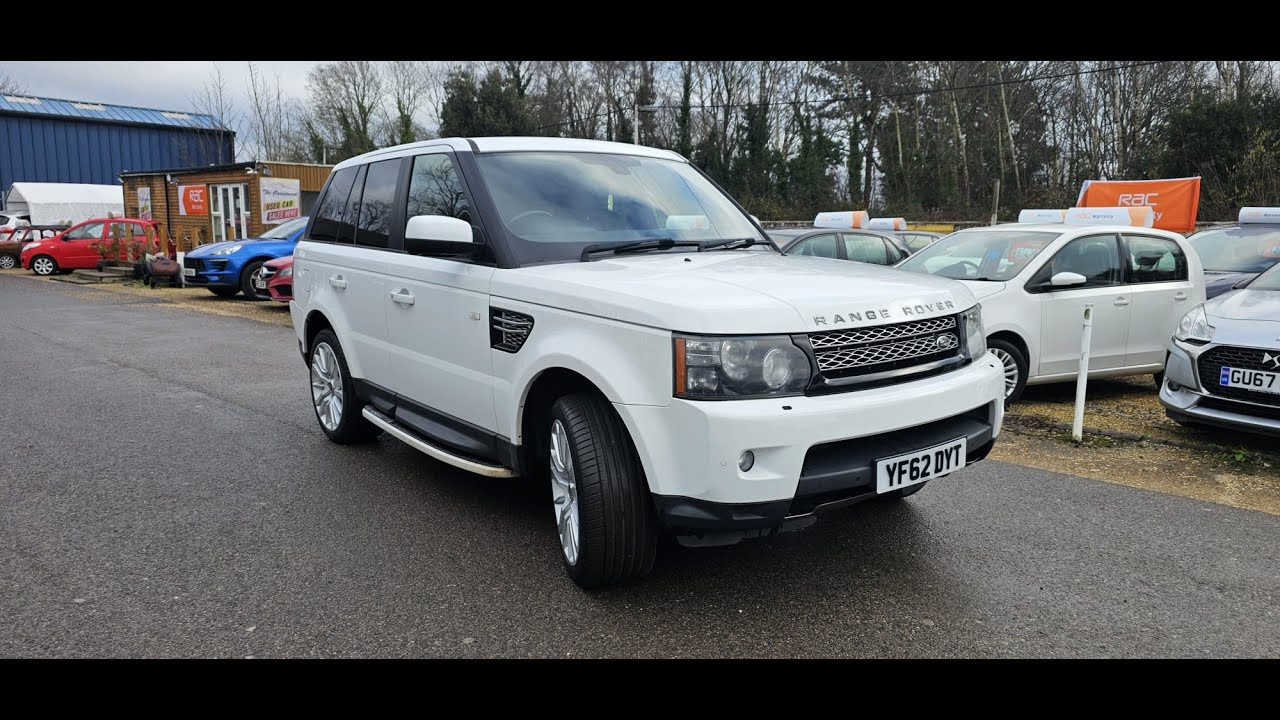 Range Rover Sport 3.0 SD V6 HSE White Automatic 83,000 miles Full Service History Only 3 P/Owners