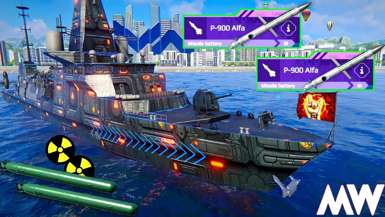 2x P-900 Alfa & 2x Tactical☢️Nuke TP! HMS Glasgow’s Best Loadout? One Shot Kill Loadout!