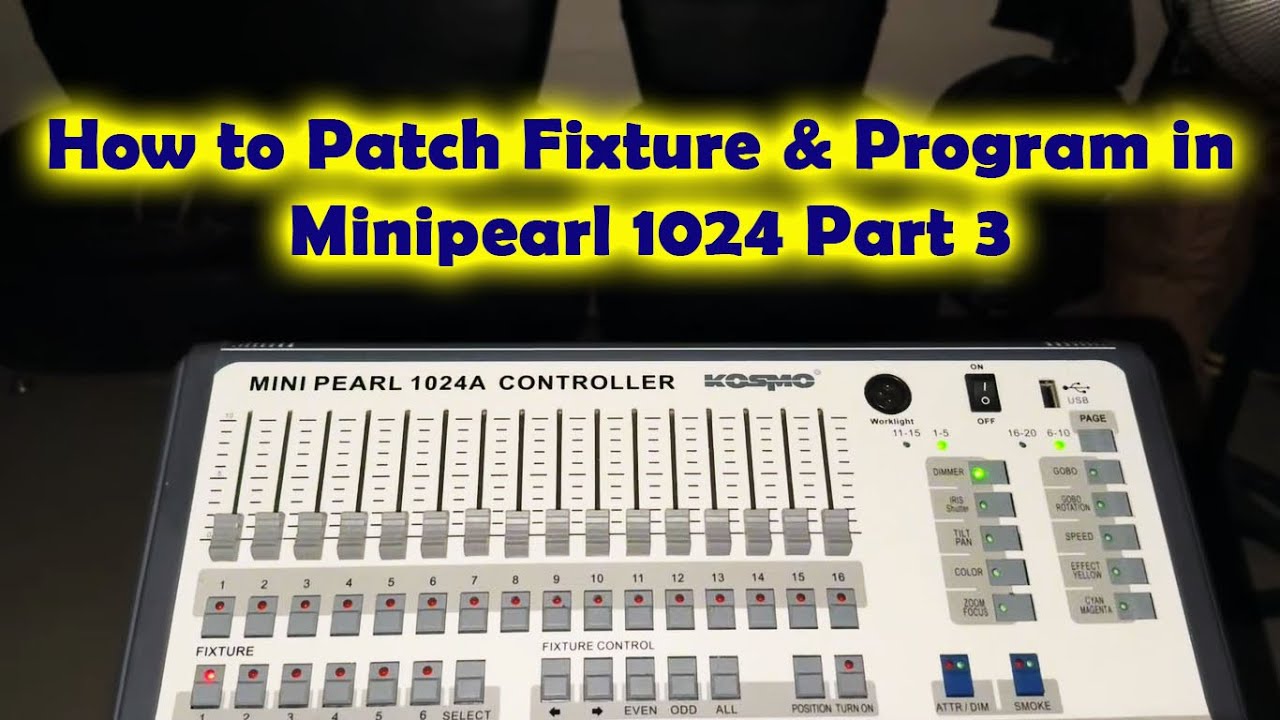 How to Patch & Program in Minipearl 1024 Part 3