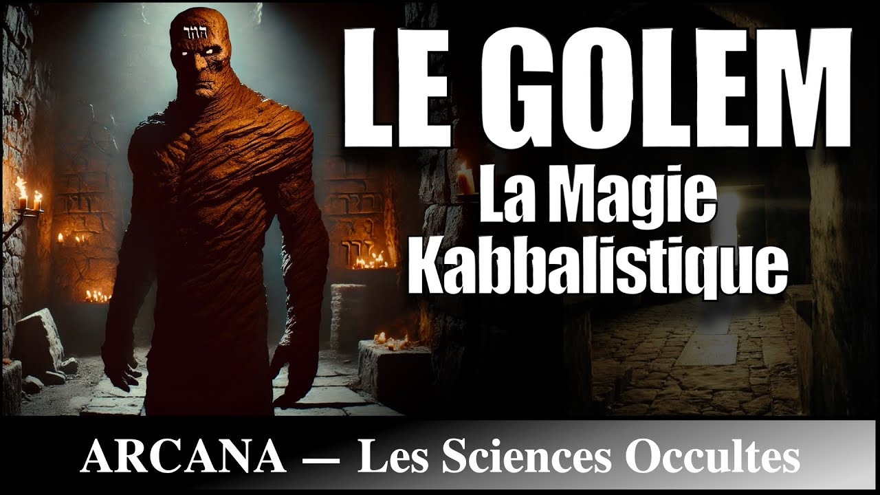 Le Golem : La magie kabbalistique - Les Sciences Occultes