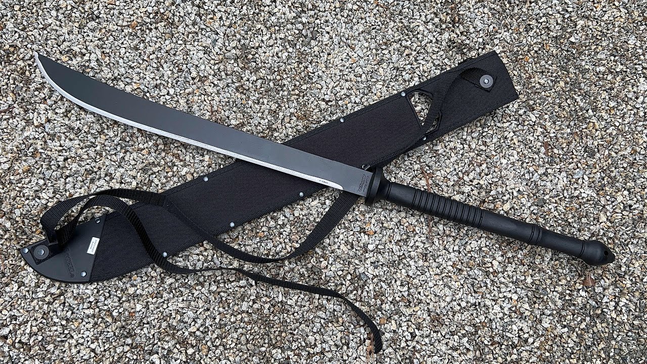 COLD STEEL THAI MACHETE / ยืม ดาบไทย สไตล์อเมริกัน 1055 Carbon Steel