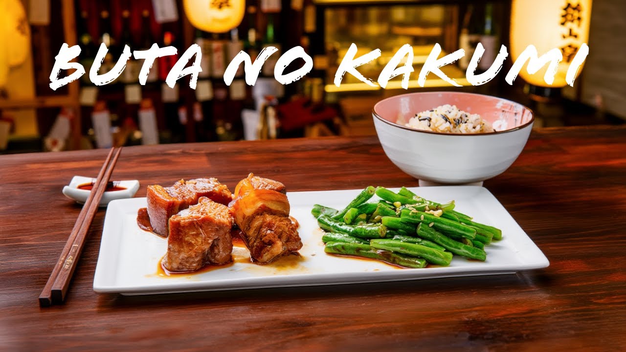 JAPANESE TAPAS: Izakaya-style braised pork belly