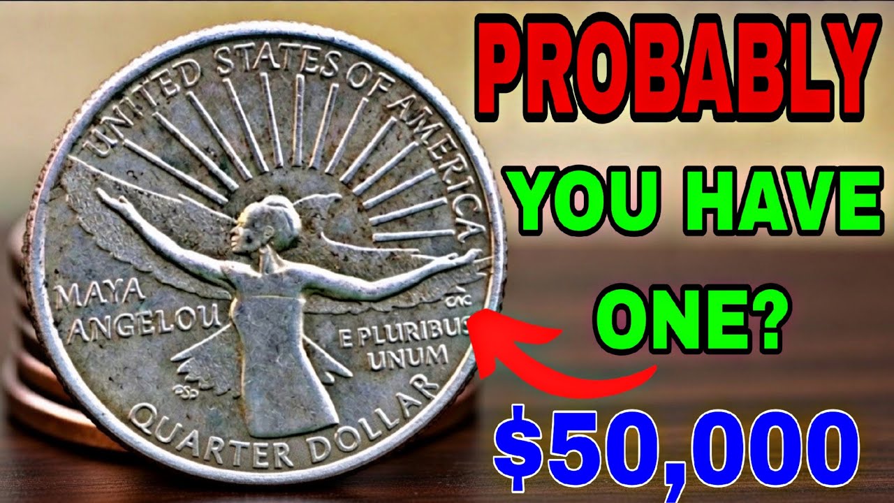 Rare Maya Angelou Quarter Dollar Coin Value | Could This Modern U.S. Quarter Be Worth Big Money?