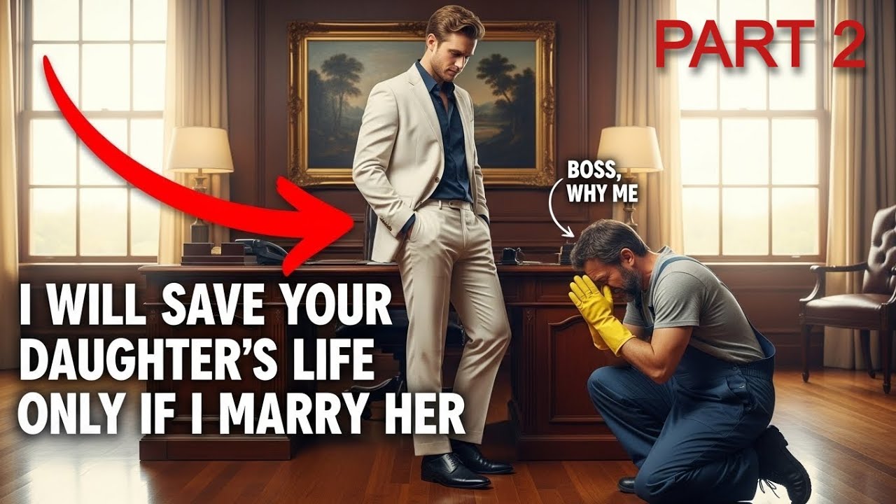 A Billionaire CEO Will Save A Single Dad's Dying Daughter —But Only If He Marries Her First.