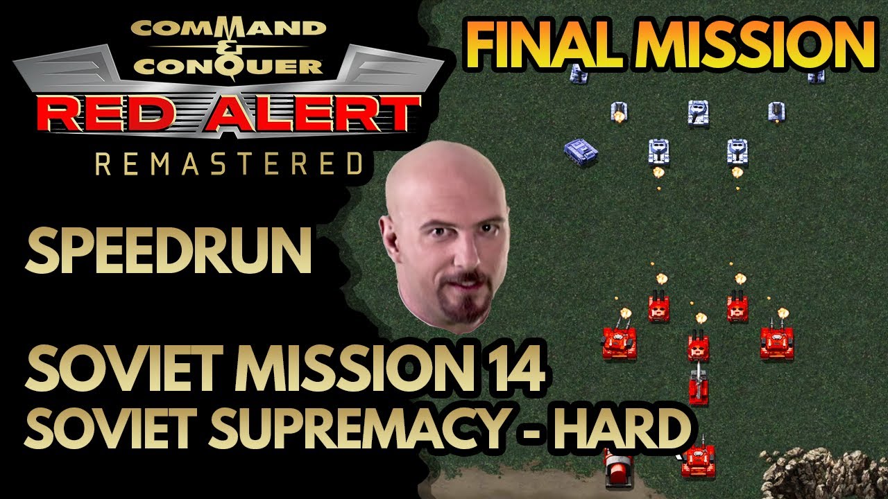 Red Alert Remastered - Soviet Mission 14 (final mission) - Soviet Supremacy [Hard]