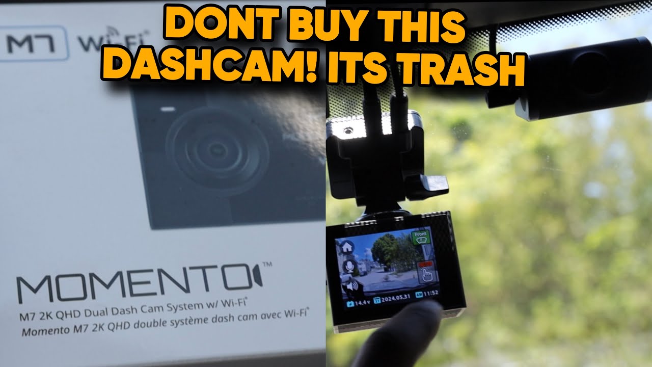 One Of the WORST  DASHCAM Momento m7@MomentoCam