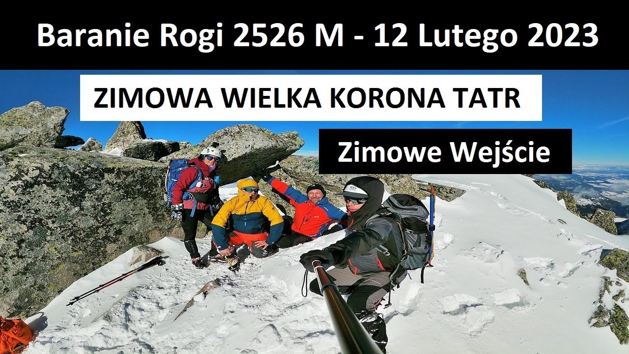 Baranie Rogi 2526 M (Zimowe Wejście) - Tatry