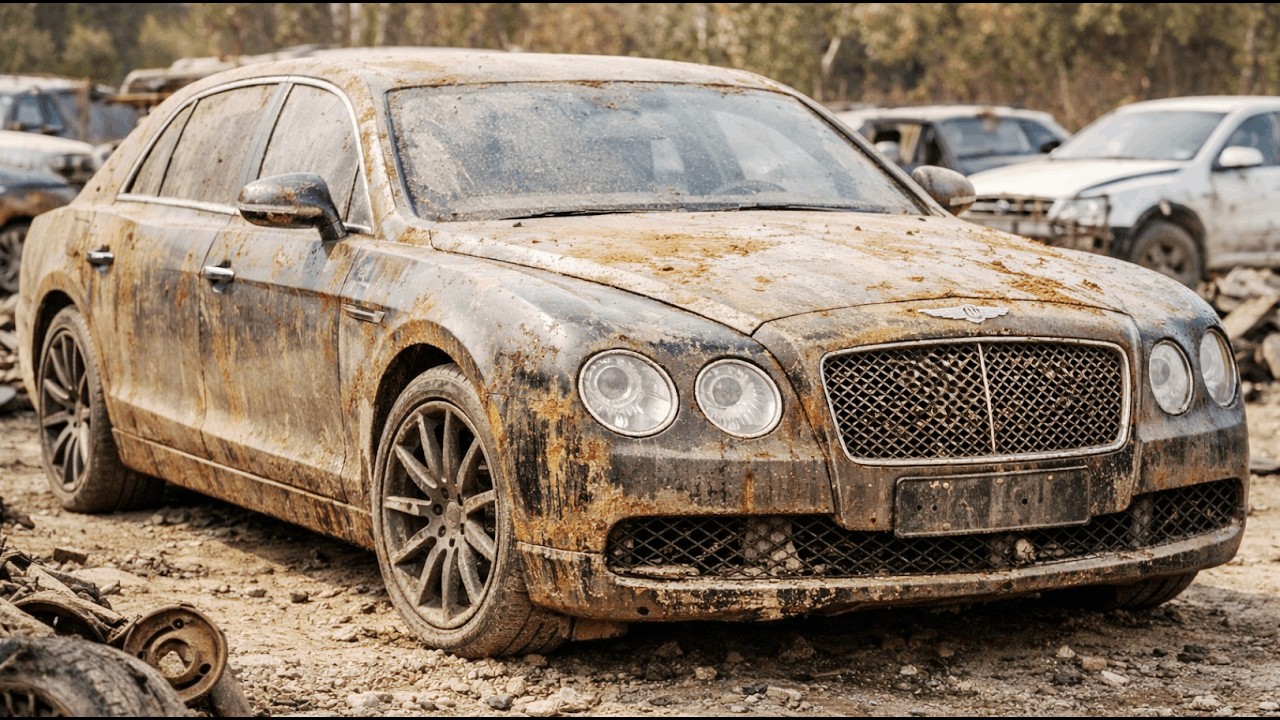 Bentley Flying Spur W12 Transformation | Fixing Engine, Interior and Body