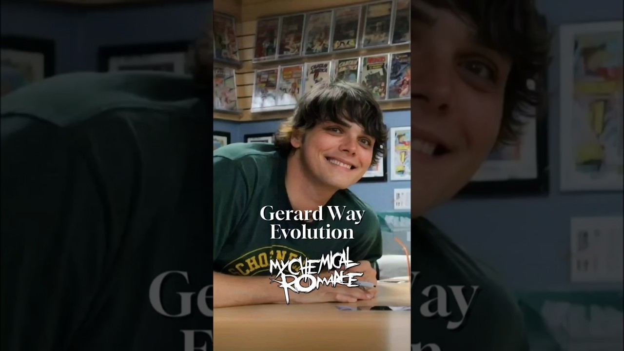 Gerard Way:  journey&mdash;from art-school graduate to stardom #mychemicalromance