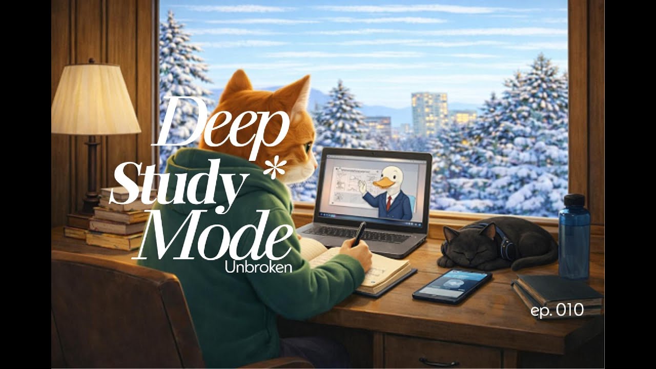 Minimal Lofi for Deep Study – Deep Study Mode/Unbroken