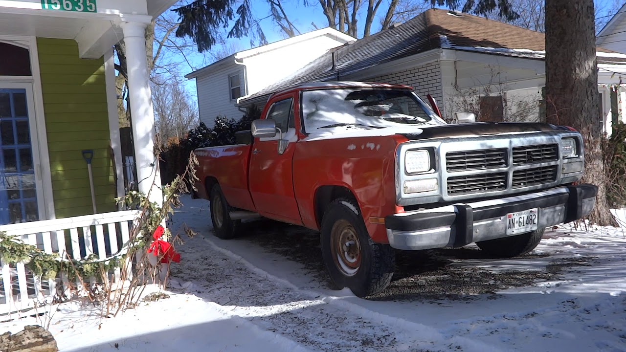 1991 First Gen Cummins Cold Start