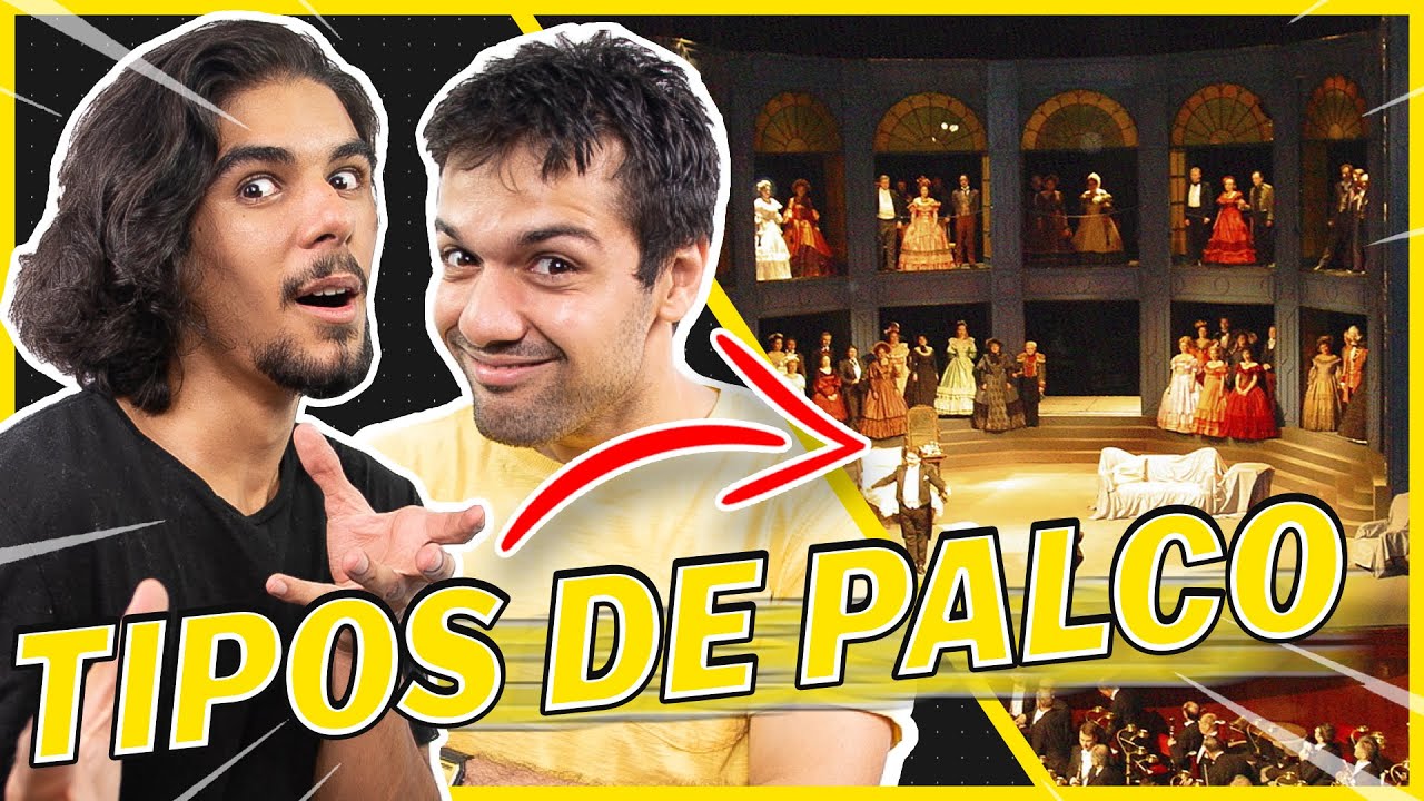TIPOS DE PALCO de TEATRO 🎭🎪