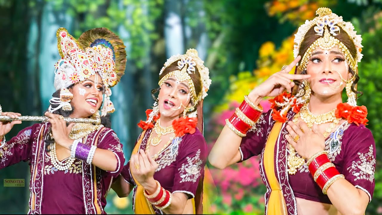 राधा कृष्णा डांस - मुझे अपने ही रंग में रंग दे_ Mujhe Apne Hi Rang Me Rang De I Dance Song I Sonotek