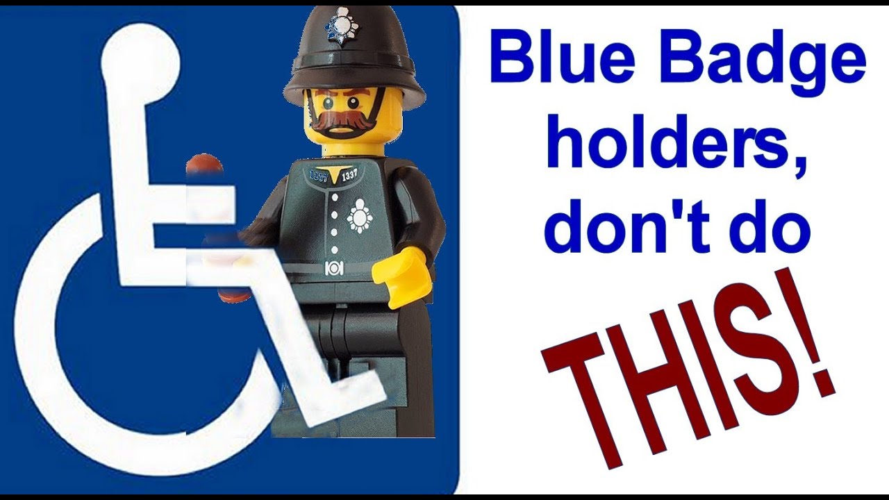 Blue Badge Holders Beware