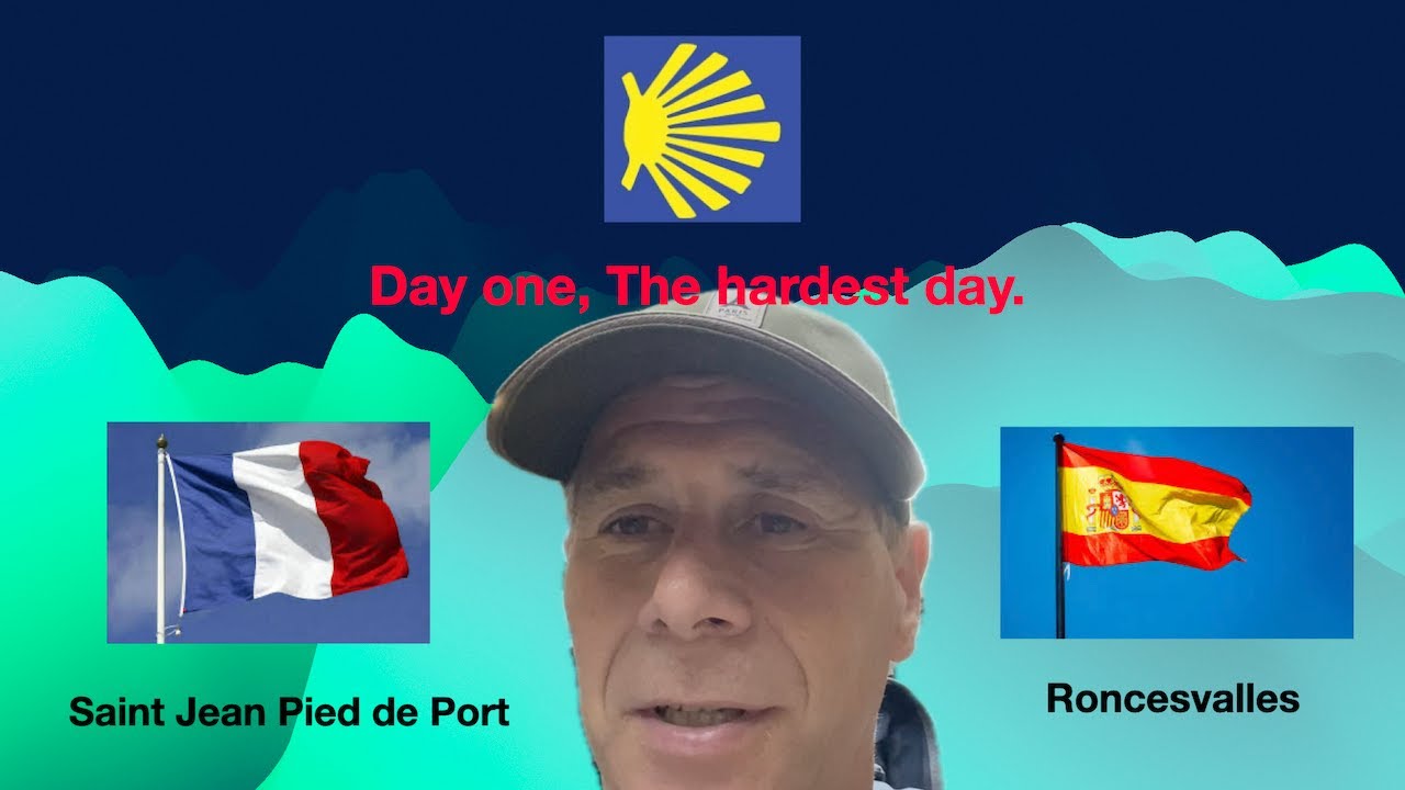 St Jean Pied de Port to Roncesvalles. The hardest day of the Camino de Santiago. A quick view,