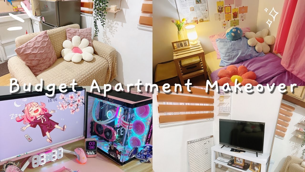 ₱3K/month APARTMENT MAKEOVER + TOUR | living alone in the Philippines 🇵🇭