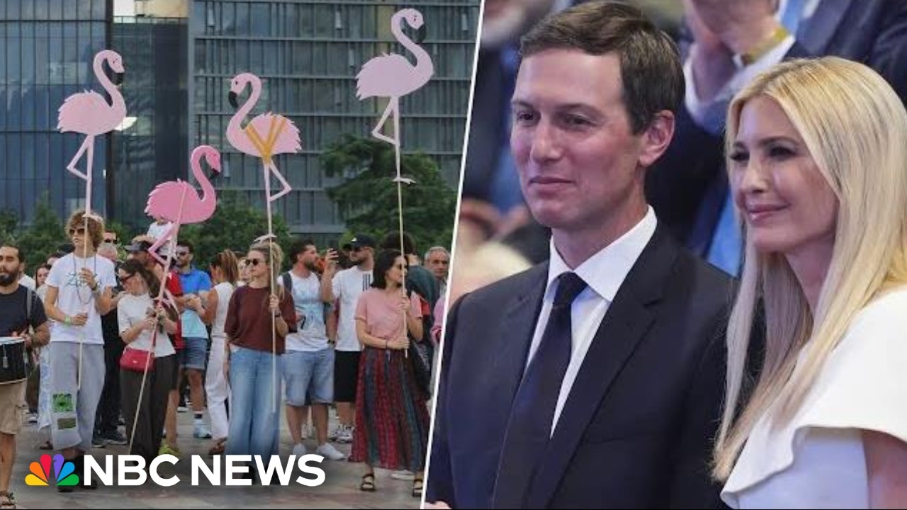 'Flamingo Revolution' protests in Albania call for PM to resign