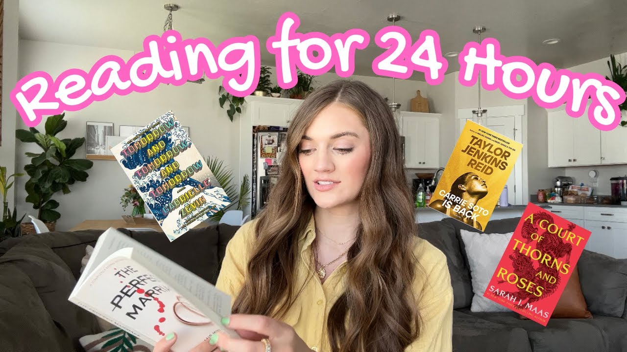 Reading Viral Tik Tok Books for 24 hours | BookTube Reading Challenge