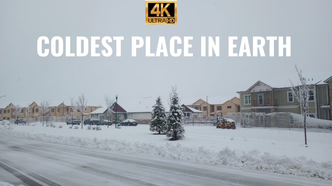 4K Coldest Place in Earth | Minnesota