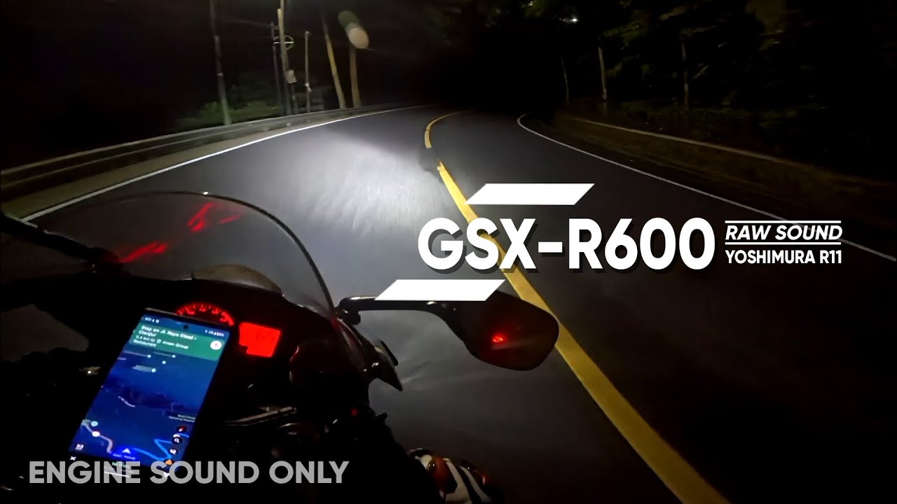 KE PUNCAK PAKE SUZUKI GSX-R600 K7 YOSHIMURA R11 Insta360 Ace Pro Pure Video Zoom H2N RAW SOUND