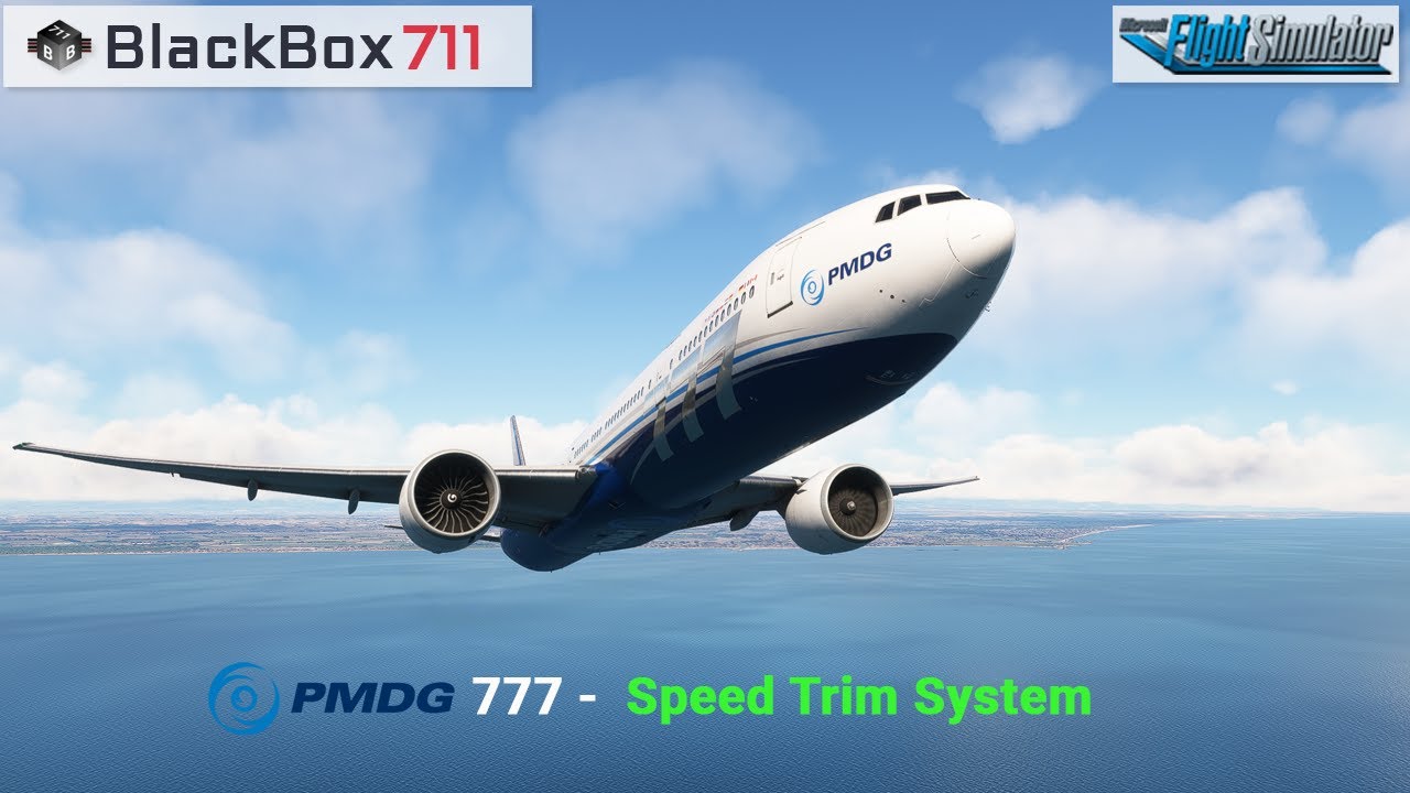 PMDG 777 - FBW Speed Trim System