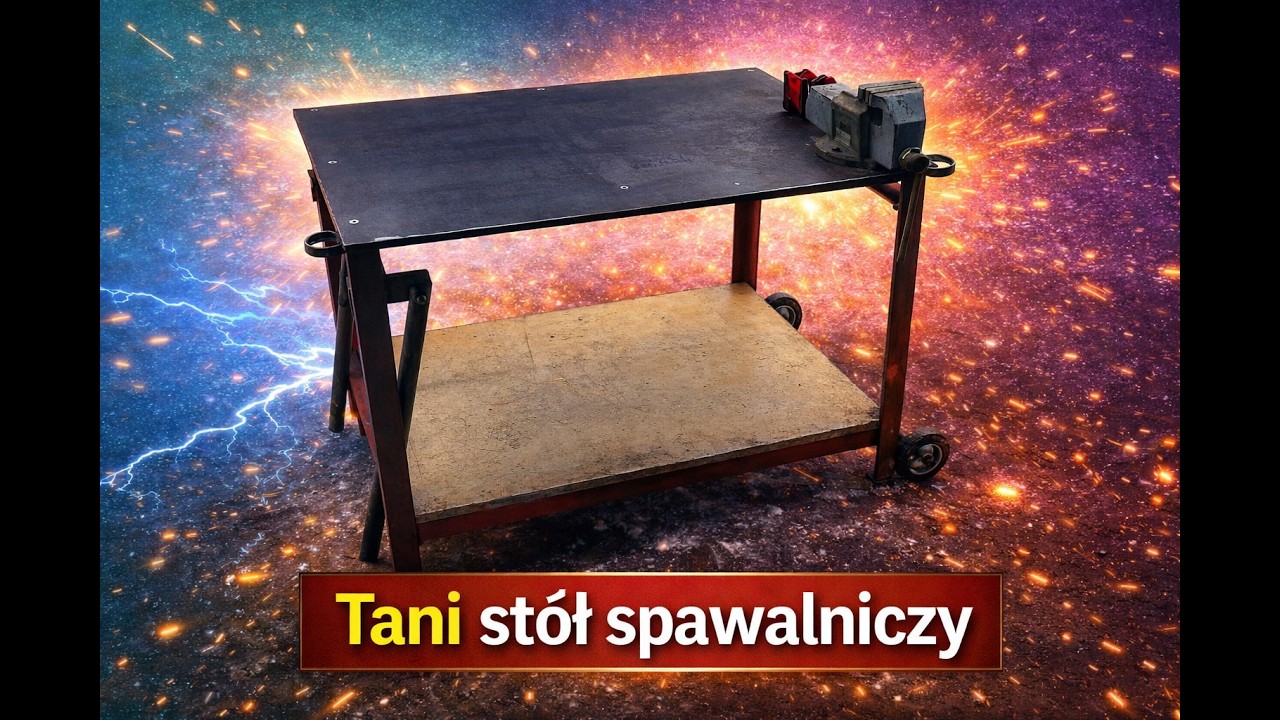 Prosty i tani stół spawalniczy DIY | Stół spawalniczy za 500 zł