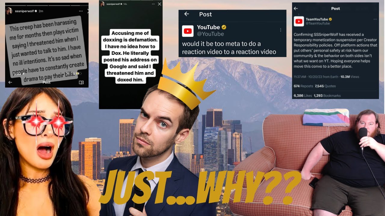 Sssniperwolf vs. Jacksfilms : A One-Sided battle