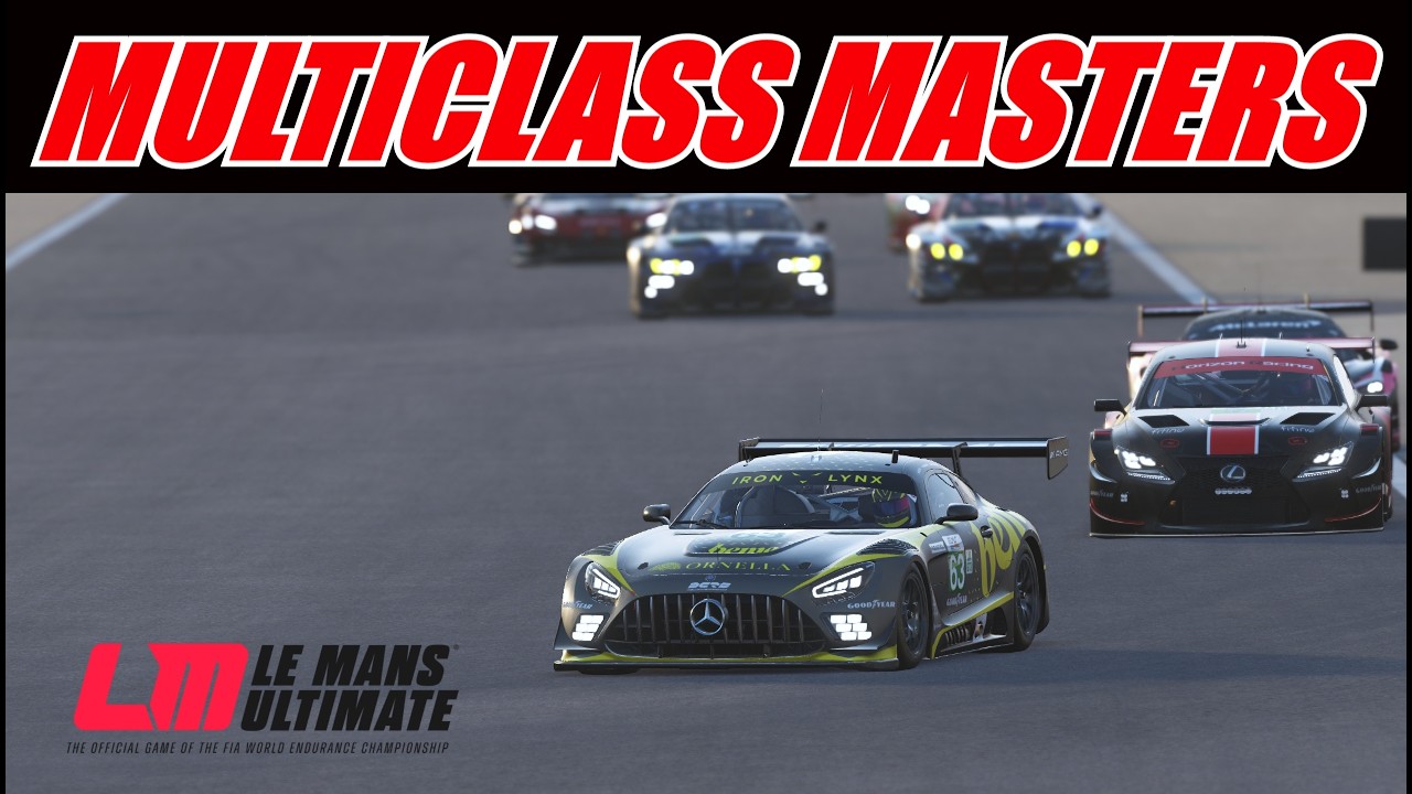 🔴 Le Mans Ultimate - Multiclass Masters Championship Race