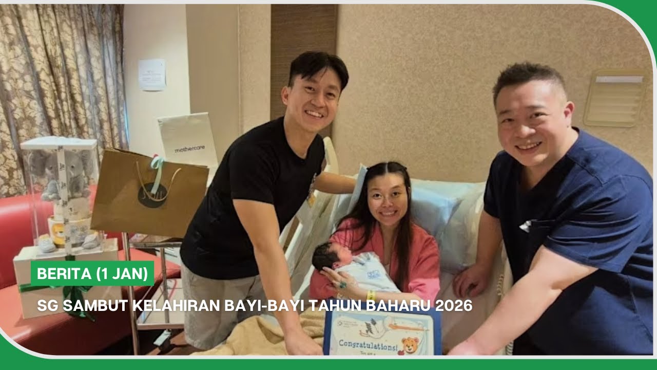 BERITA (1 Jan) | SG sambut kelahiran bayi-bayi Tahun Baharu 2026