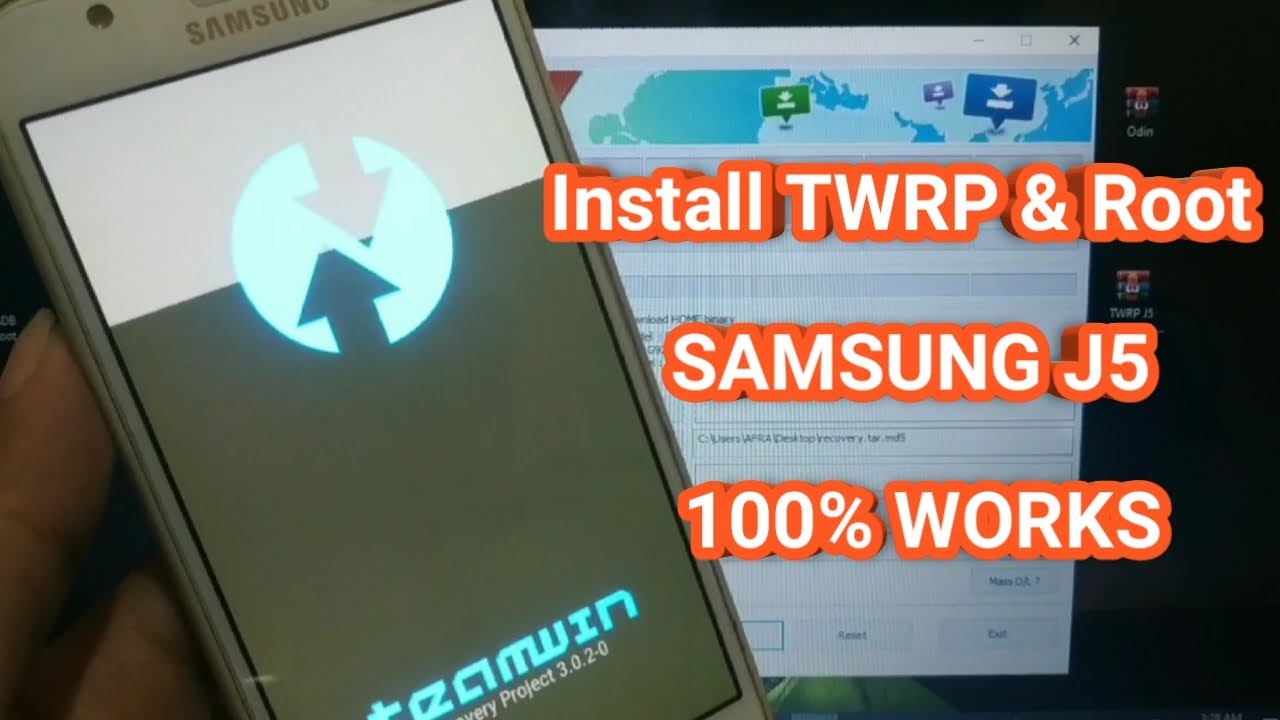 Cara Pasang Twrp dan Root di Hp Samsung J5 Paling Gampang