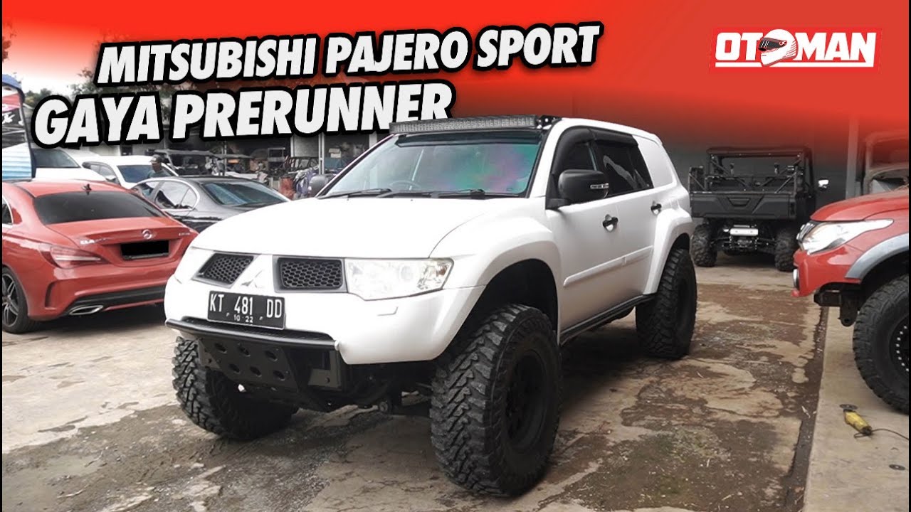 Modifikasi Mitsubishi Pajero Sport Ala Prerunner, Kaki-kaki Toyota Hilux | Otoman