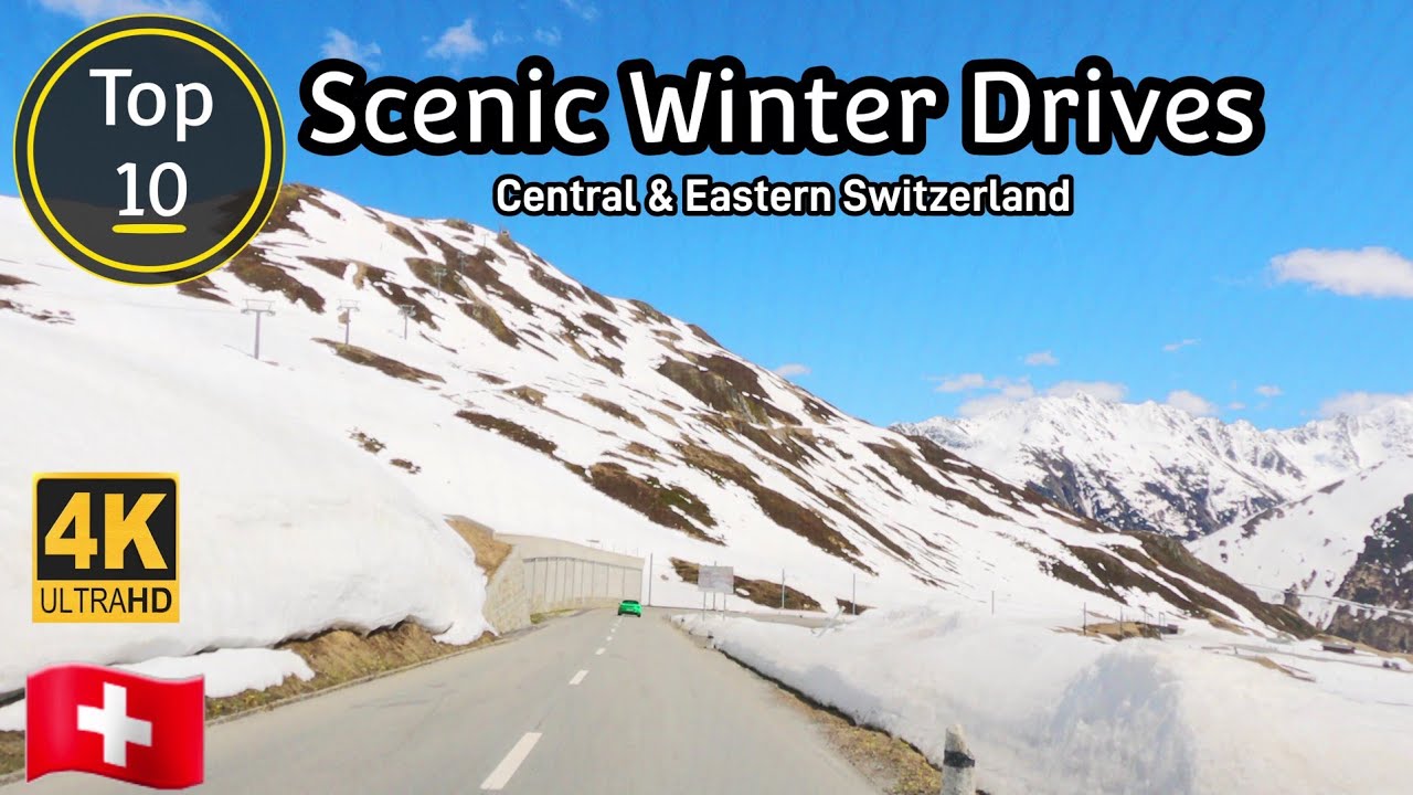 Top 10 Scenic Winter Drives in Switzerland