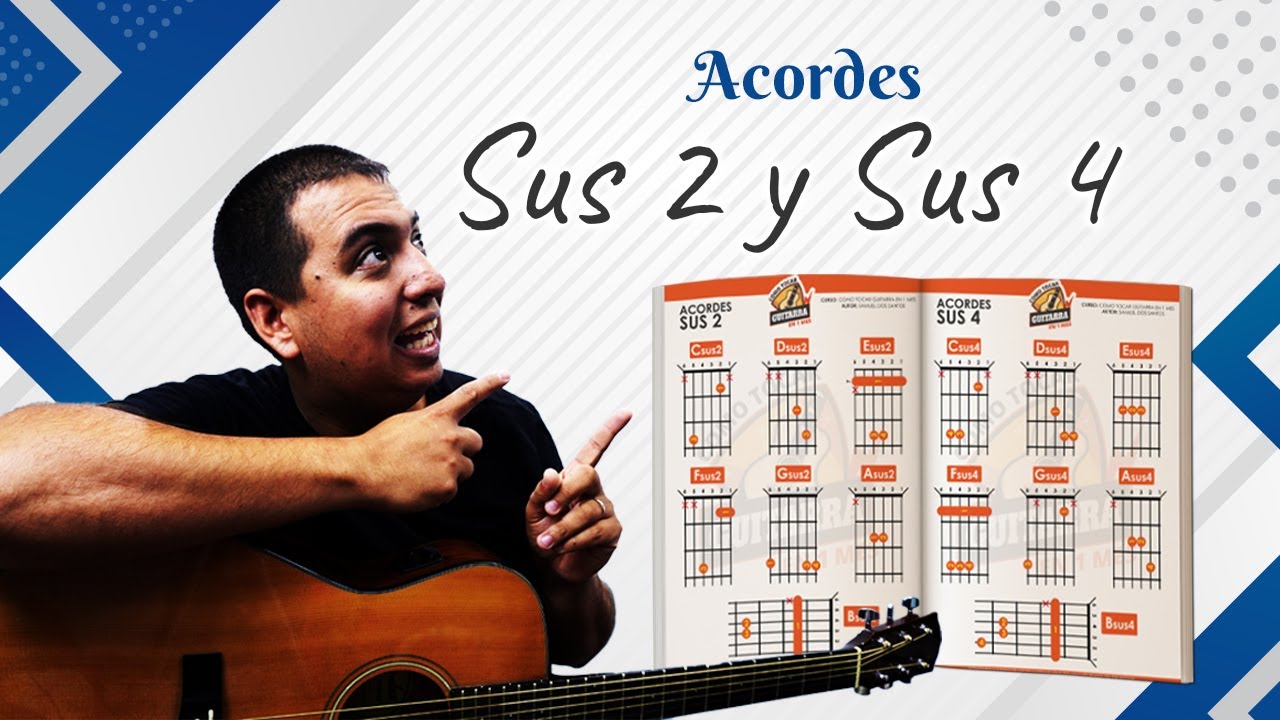 ¡Aprende los Secretos de los Acordes Sus2 y Sus4 en la Guitarra! #30