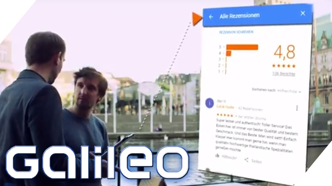 Falsche Kritiken: Erfundene Restaurantbewertungen erkennen | Galileo | ProSieben