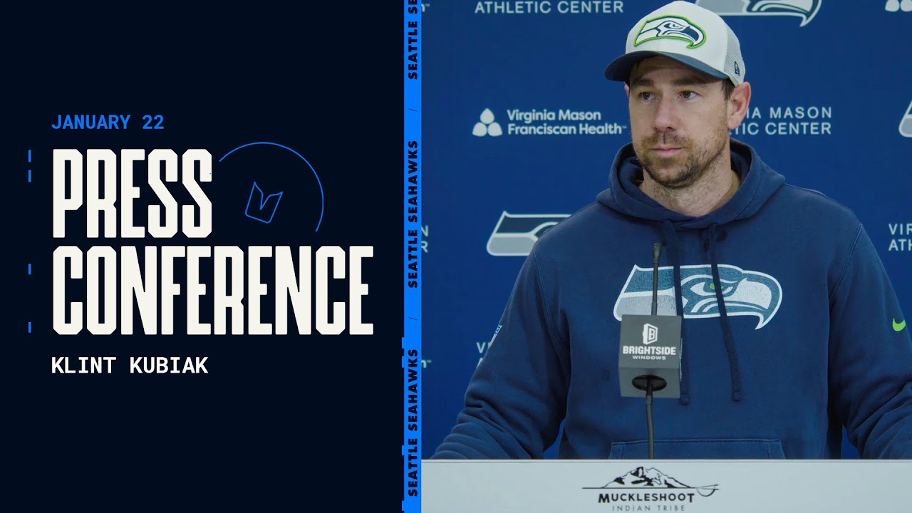 Klint Kubiak Discusses Preparing For The NFC Championship & The Development Of The Offensive Line
