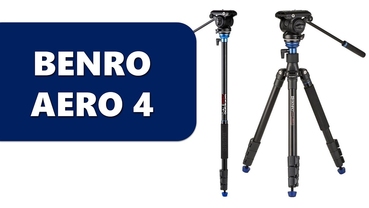 Tripé de Vídeo BENRO AERO 4 (A2883FS4) vale a pena? É bom para Mirrorless?