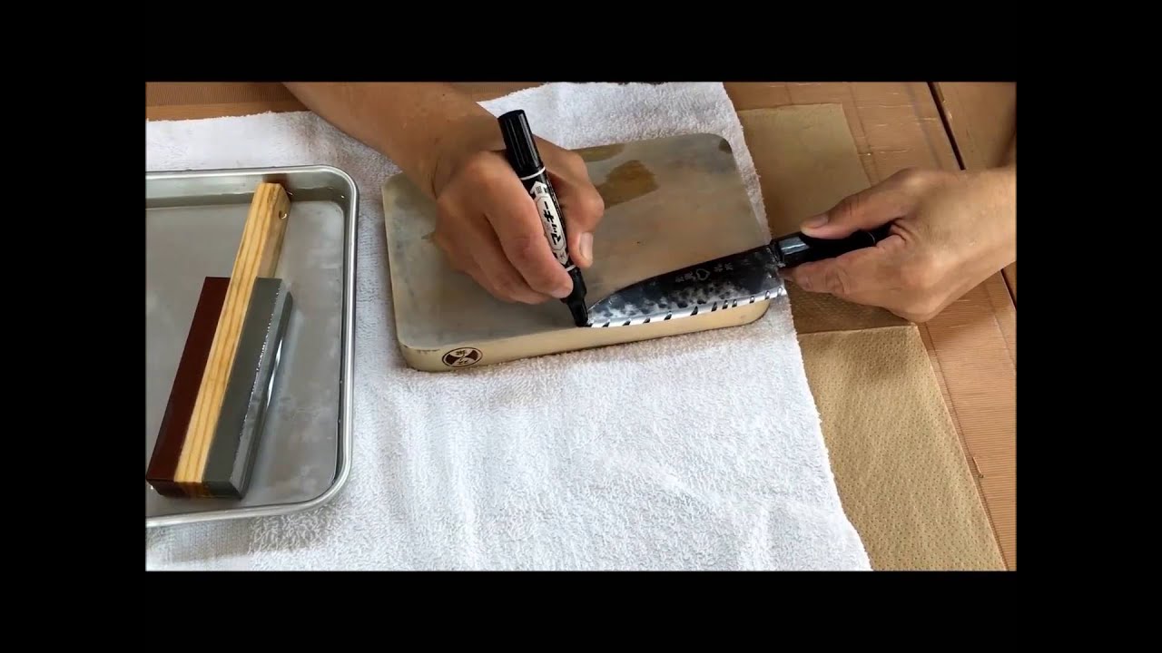 How to use Takeda Hand-held whetstone