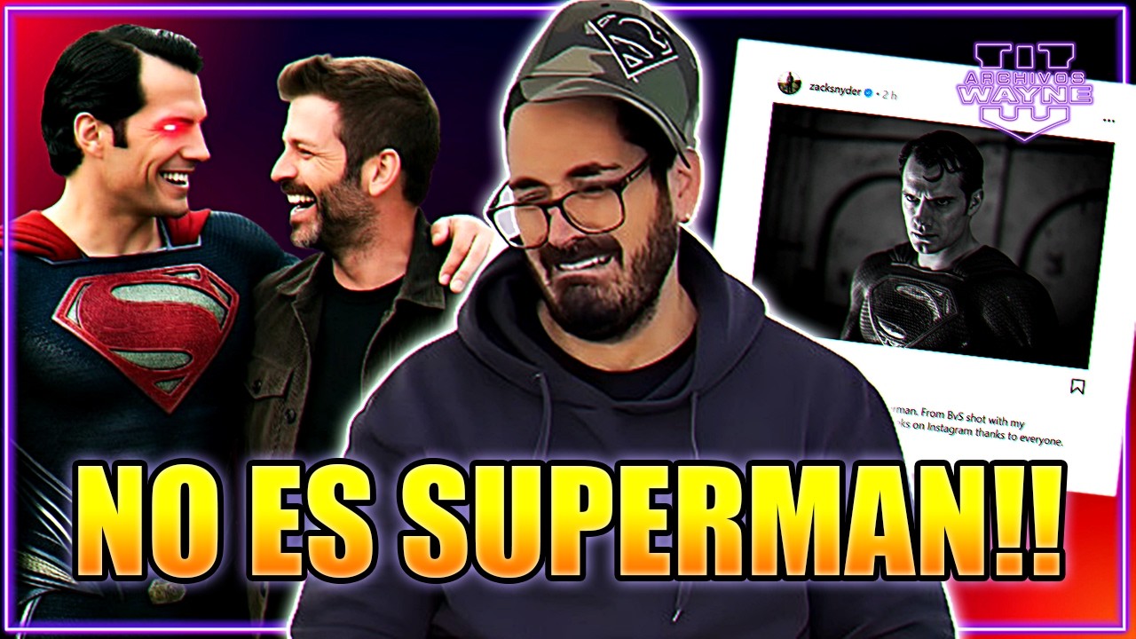 POL&Eacute;MICA | JAVI OLIVARES furioso con ZACK SNYDER por subir foto a IG del Superman de HENRY CAVILL 🐐