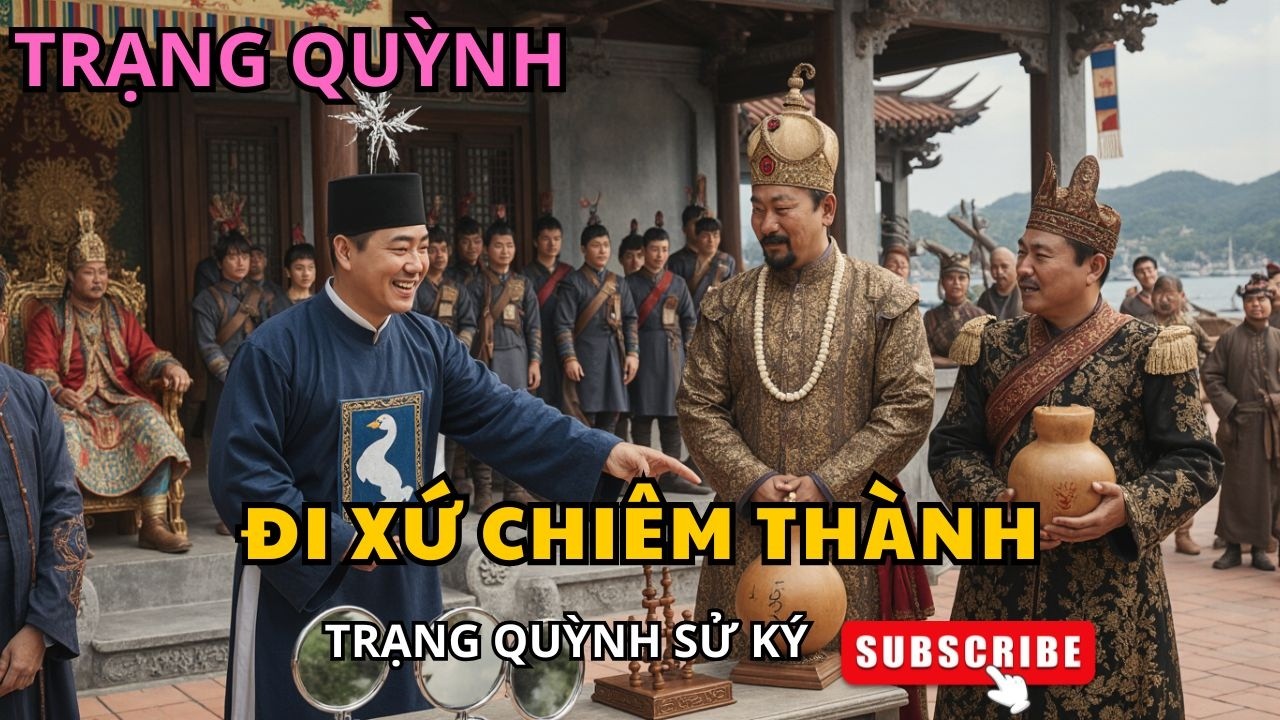 Trạng Quỳnh 'Bẻ' Chiêm Thành - Một Câu Nói Khiến Vua Quan Im Thin Thít.