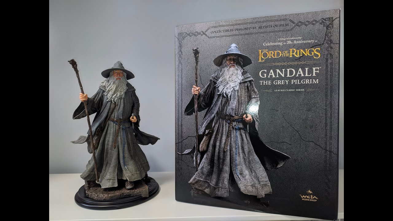 Unboxing y Review Weta Gandalf 1/6 statue resin en Español